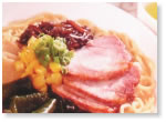 Ramen in Pork Bone Soup with BBQ Pork