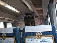 スカイライナー車内